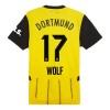 Original Fußballtrikot Borussia Dortmund Wolf 17 Heimtrikot 2024-25 Für Herren